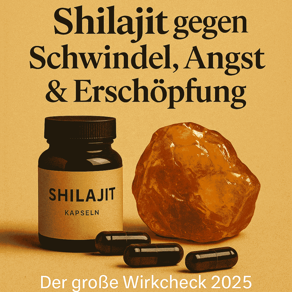 Shilajit gegen Schwindel, Angst & Erschöpfung