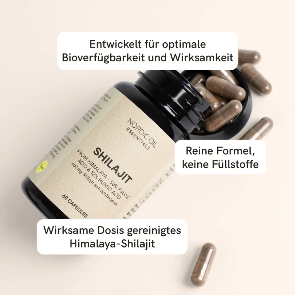 Shilajit Kapseln Nordicoil